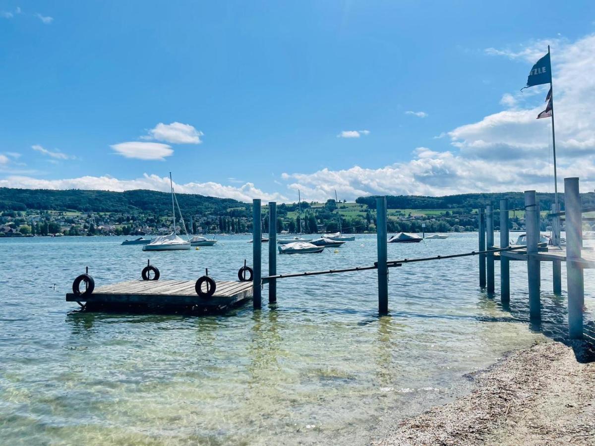 Seebrise Ferienwohnung, Auszeit In Ruhiger Lage, Bodensee Naehe, Privatparkplatz, Wlan, Smart Tv Rielasingen-Worblingen Luaran gambar
